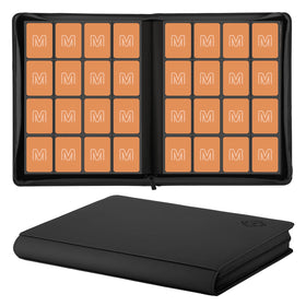MOSLA Premium Card Binder cover with 16-pocket layout for organized collection.
