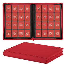 MOSLA Premium Card Binder shows 16-pocket pages for MTG and sports cards.