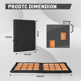 MOSLA premium card binder sleeves protect cards from moisture and wear