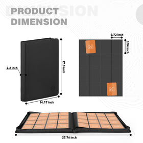 MOSLA side-loading pockets enable easy card insertion and secure retention.