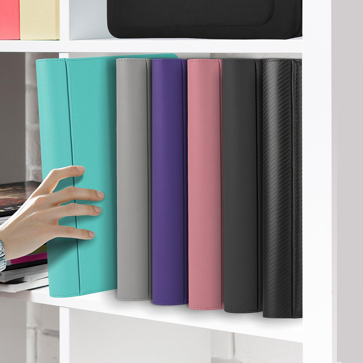 MOSLA 9Purple6 color option adds stylish organization.