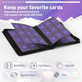 MOSLA PU leather Toploader Binder provides dust and water resistance.