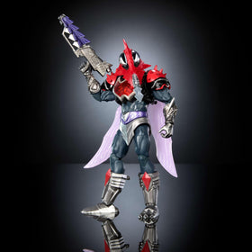 Mosquitor head with proboscis and blood-panel swap adds display variety.