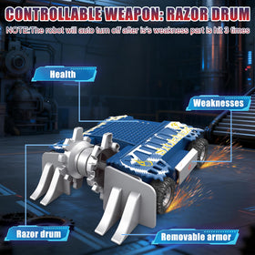 Mostop 2.4GHz RC controller for precise battles