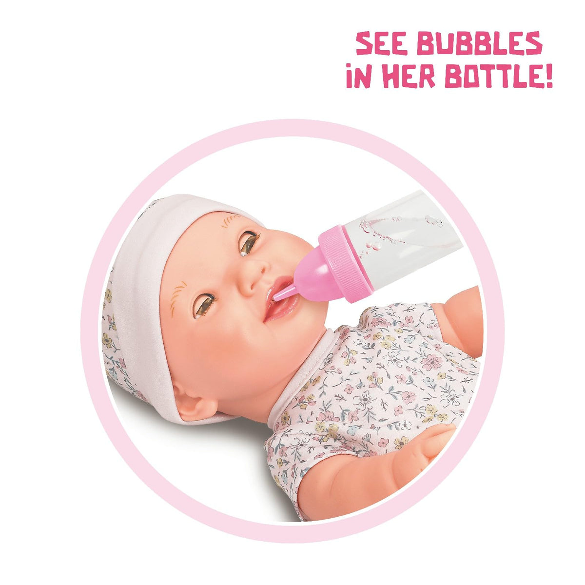 Mother Love doll arrives with batteries for immediate on the spot play