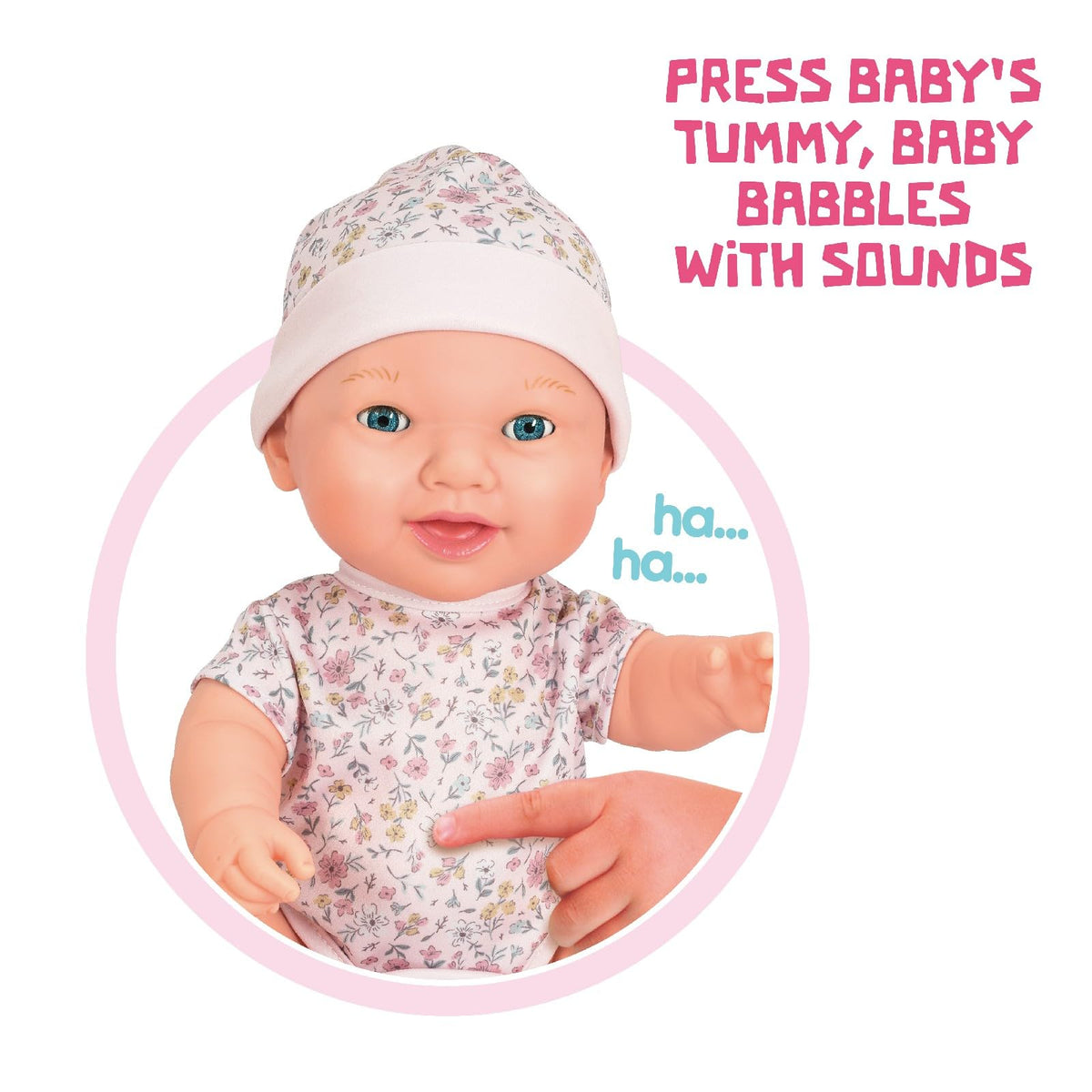 Mother Love 15-inch doll cries to engage caregiving and attention