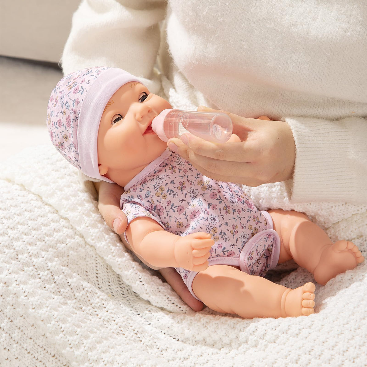 Mother Love potty training doll pees in the potty for practice