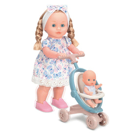 Mother Love Walking Dolls come with batteries for immediate interactive fun