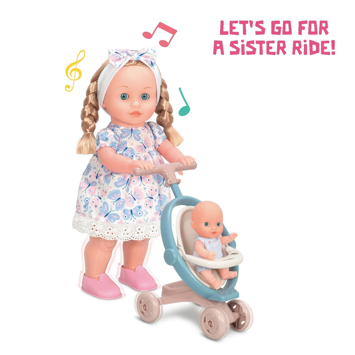 Mother Love Walking Dolls durable, non-toxic materials ensure safe play