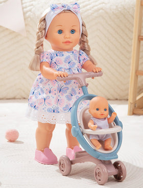 Mother Love Walking Dolls 16in in walking action promotes imaginative play