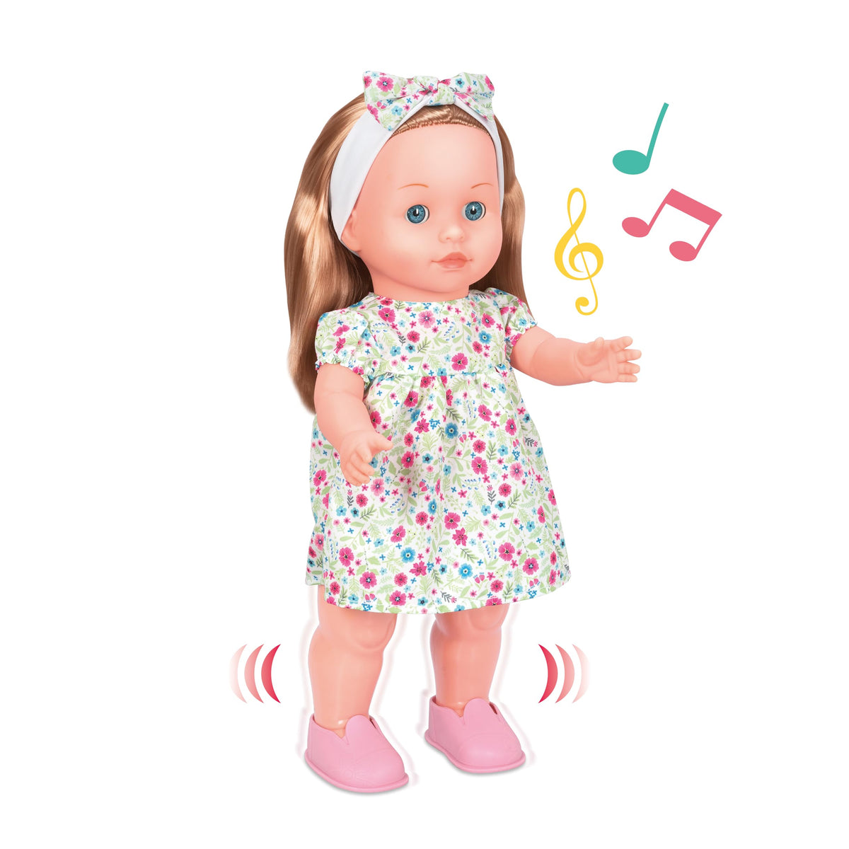Mother Love Walking Dolls show graceful walking motion for active pretend play.