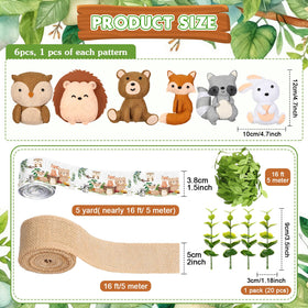 MotiMind welcome baby pattern banner adds focus to cake or backdrop