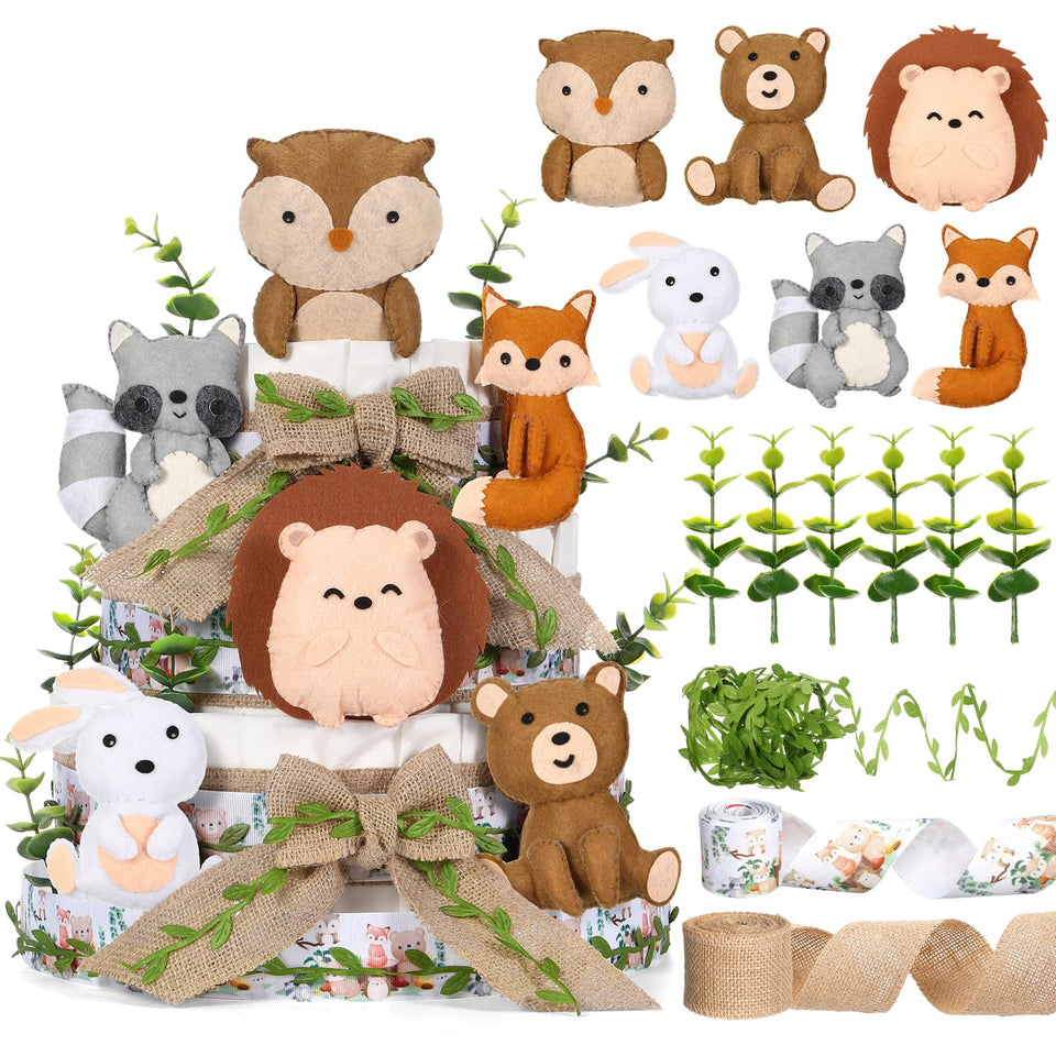 MotiMind woodland animal cutouts for charming woodland baby shower decor