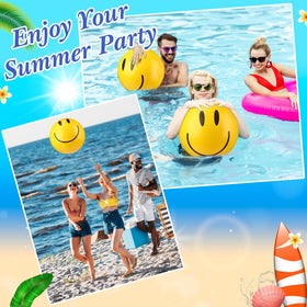 Motionchic bright yellow balls ideal for pool parties