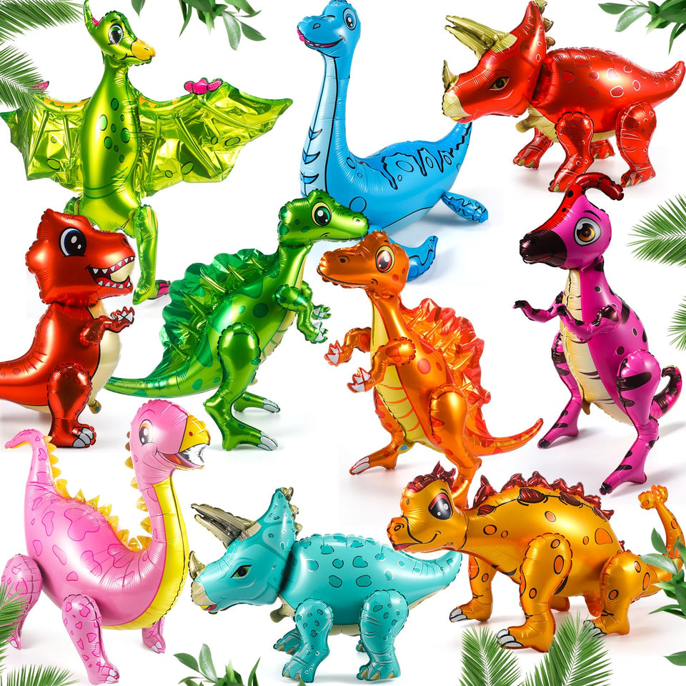 Motionchic dinosaur balloon 35x22 inch for standout party decor and photo ops