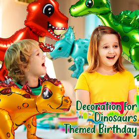 Motionchic giant dinosaur party balloons set for striking 3D vibes