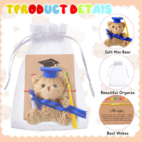 MotionChic graduation cap and diploma bear as a celebratory keepsake