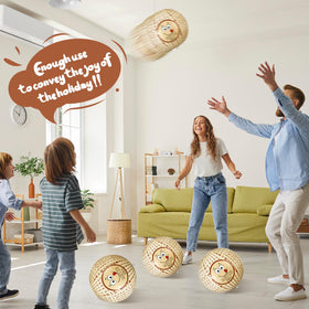 Motionchic inflatable matzah balls for birthday pool parties and festive Passover activities.