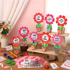 Motipuns wooden strips and nails ready for hands-on assembly