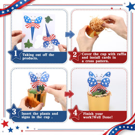 Motipuns flower craft kit card style C provides multi-style options for a personalized Mom gift