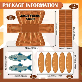 Motipuns Jesus Feeds 5000 strip cards highlighting the strip elements for easy assembly
