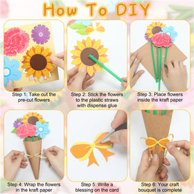 Motipuns kraft paper wrap ready to enclose your handmade bouquet