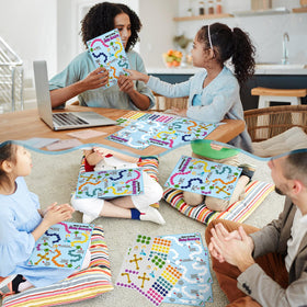 Motipuns Pray The Rosary sticker set waterproof for long-lasting use.