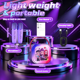 Motivekit LED light show syncs with music during play.