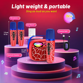 Motivekit Mini Karaoke Machine arrives gift-box ready, perfect for birthdays.