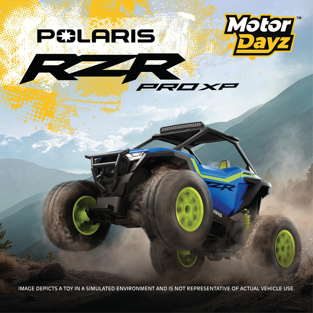 Motor Dayz Polaris RZR RC controller with responsive steering