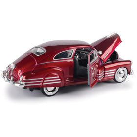 Motormax Fleetline hood open shows imagined engine detail and realism