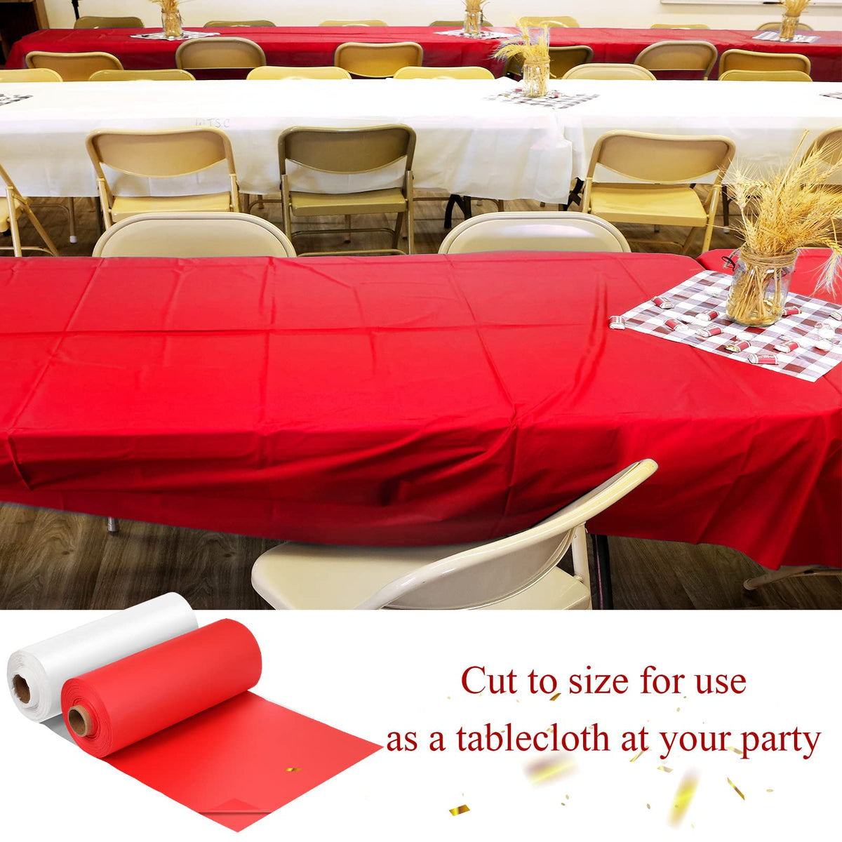 Moukeren cuttable circus tablecloth fits rectangular, square, round tables