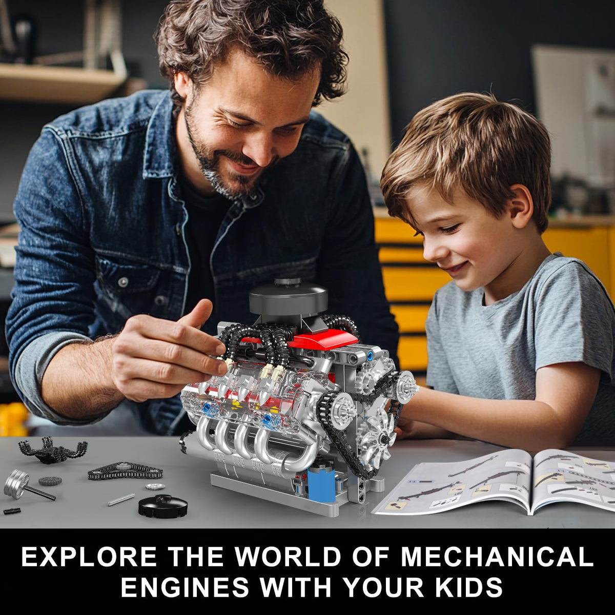 Mould King 10171 adult STEM build set ideal for gifting
