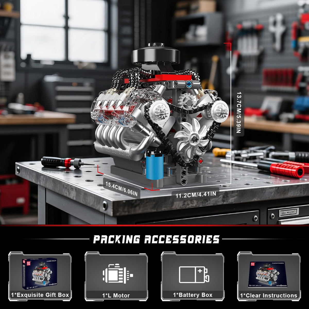 Ideal STEM gift from Mould King for adults to build, learn, and display.