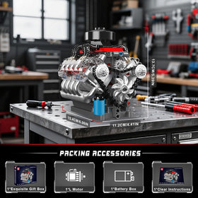 Ideal STEM gift from Mould King for adults to build, learn, and display.