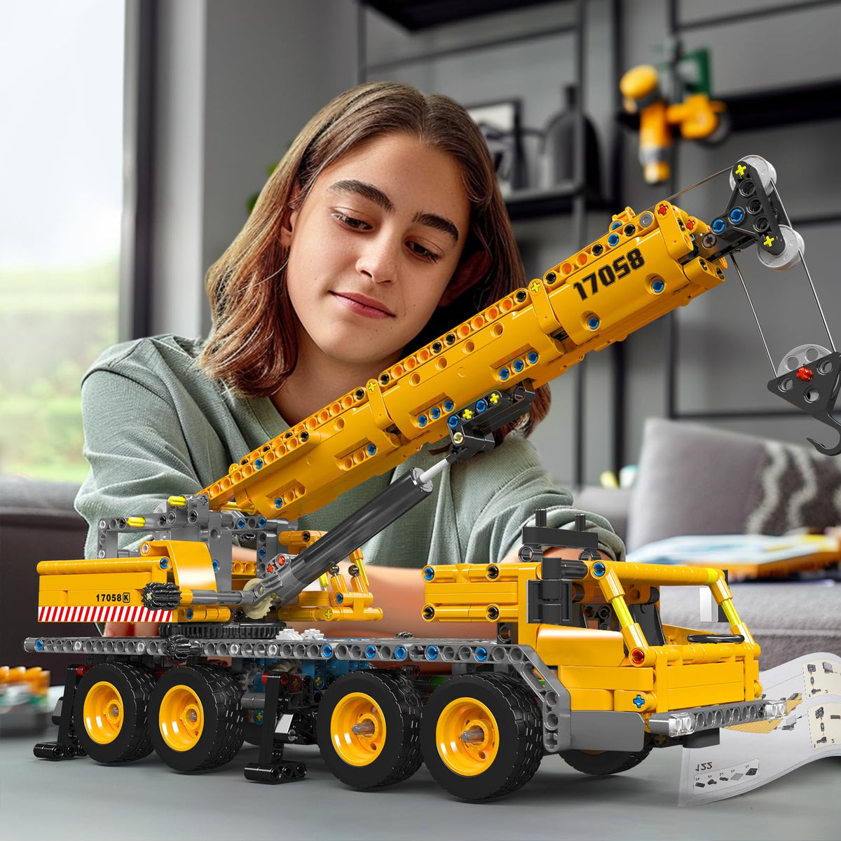 Mould King building toy fuels creativity and imaginative road construction adventures.