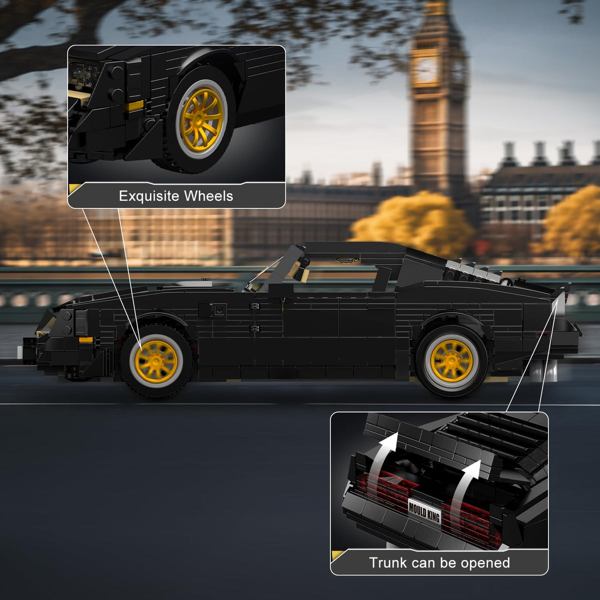 Mould King Classic Supercar packaging and instructions facilitate a smooth build.