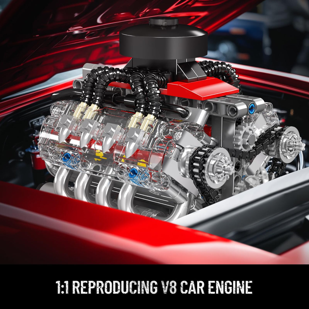 Mould King LSX454 family build fosters teamwork and creative problem solving.