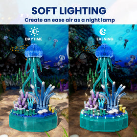 Mould King music box toy brings soft tunes to your desk display.