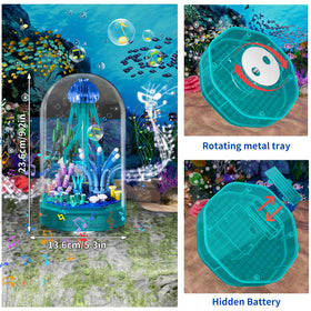 Mould King seaweed and coral bottom adds natural detail to your scene.