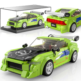 Mould King Speed Champion classic car front view for display and excitement.
