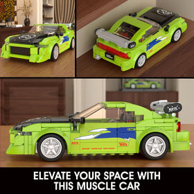 Mould King Speed Champion convertible design features lifelike lines.