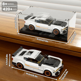 Mould King ZL-1 side build highlighting precise connections