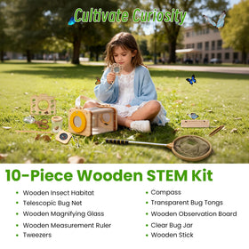 Mountova bug catcher kit learning cards encourage curiosity and notes