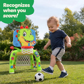 Move2Play activity center features lights and sounds to spark curiosity and exploration.