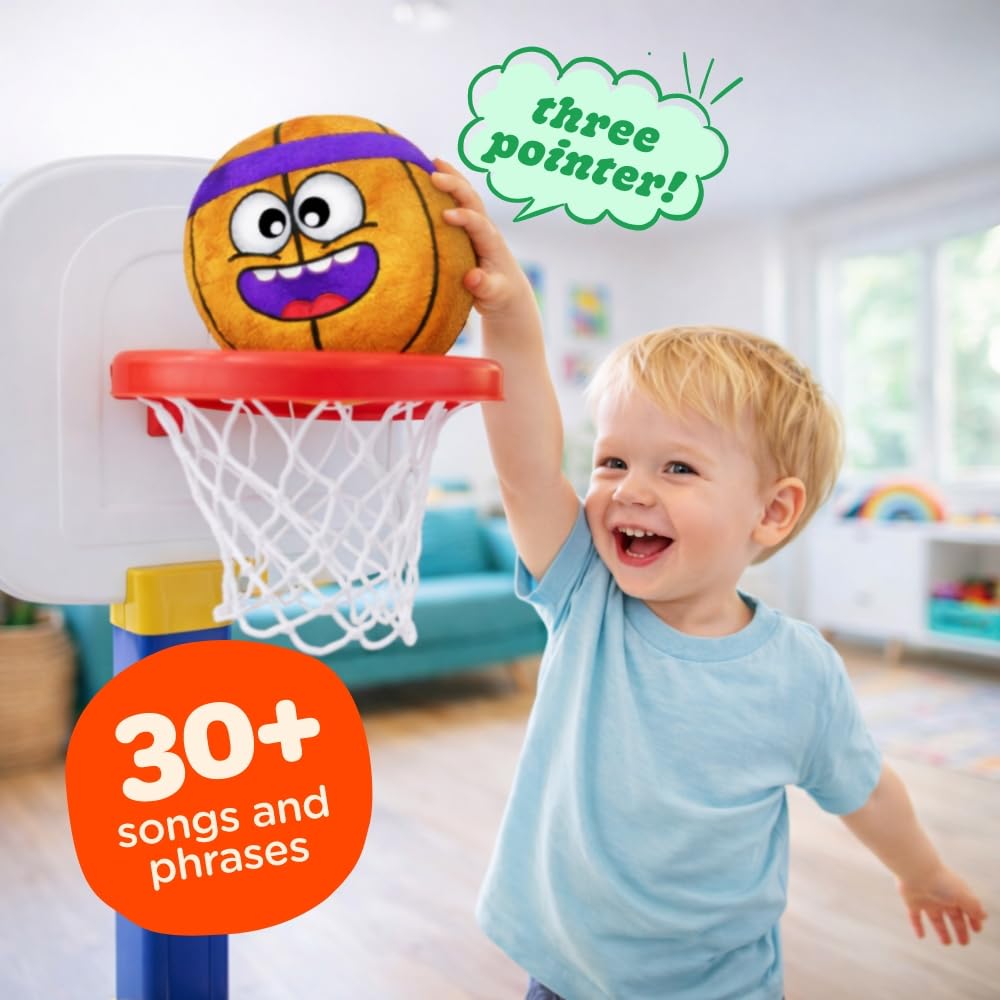 Move2Play basketball detects passes and delivers cheerful sounds.