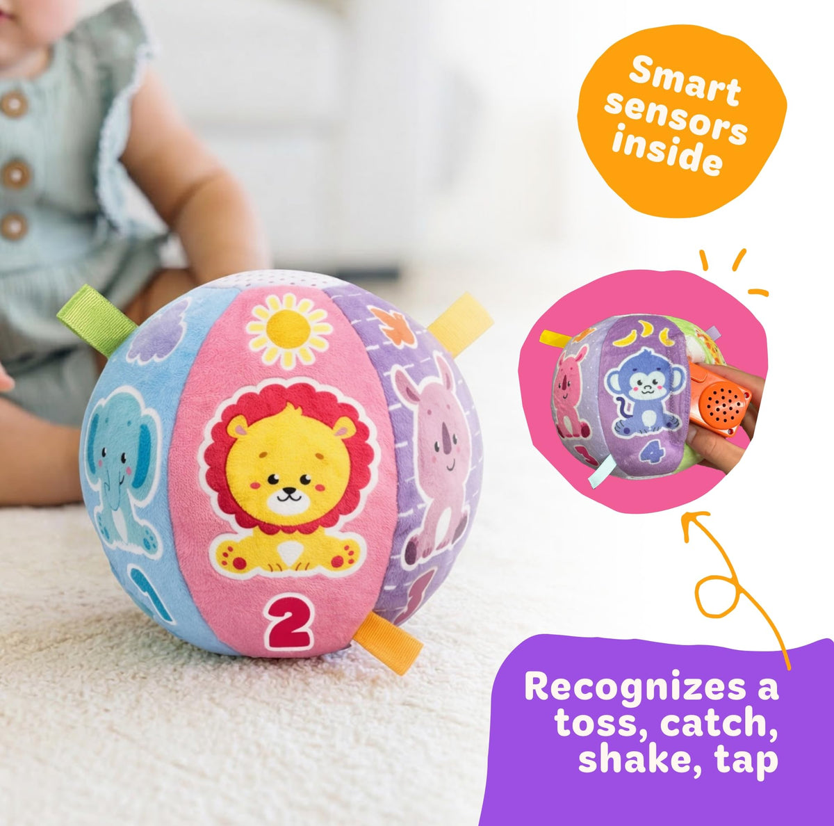 Move2Play batteries included ensure instant fun and easy gift-ready unwrapping.