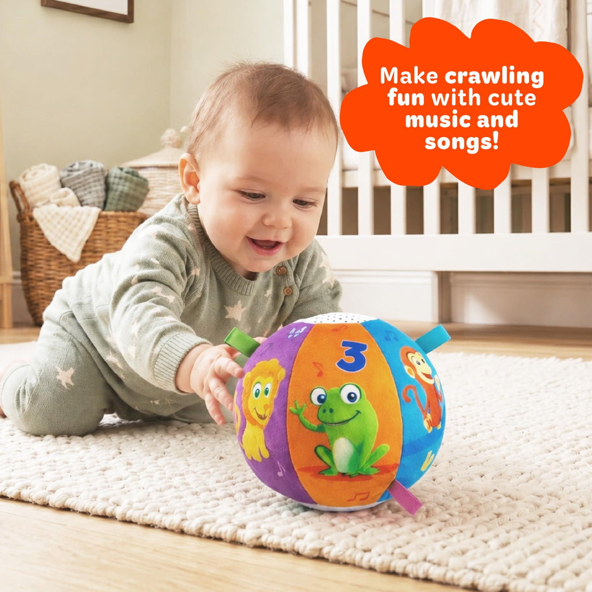 Move2Play durable double stitched ball from recycled materials