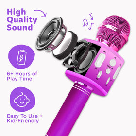 Move2Play rechargeable battery enabling long, party-ready sessions.