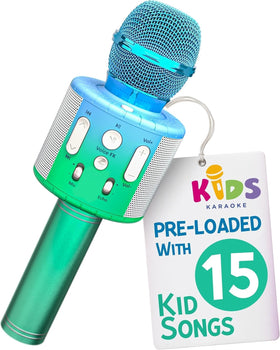 Move2Play Kids Karaoke Microphone front view for kid-friendly sing-alongs